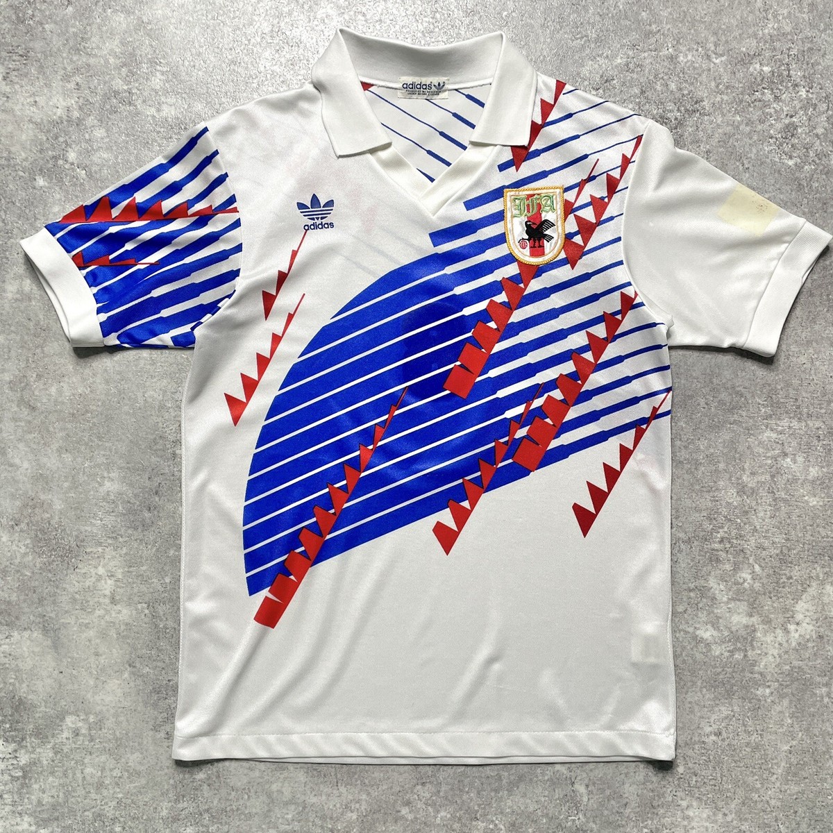 【幻 正規1992 adidas 日本代表 away player issue】 Japan adidas 1992 Asia Cup Hiroshima Away shirt Player Issue