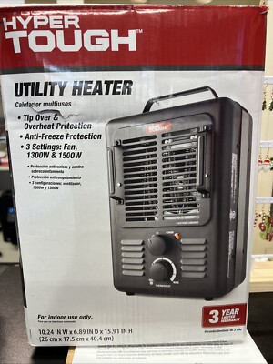 Walmart Little Space Heater Heater Hyper Tough 1500w Utility Space