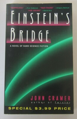 Einstein's Bridge John Cramer PB 1st Avon (1997)