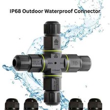 Waterproof Junction Box 2/3/4 Way Outdoor Electrical Cable Connector IP65 / IP68