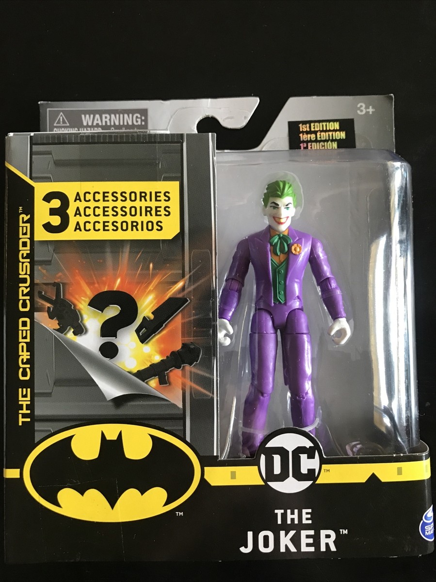 DC 1ST EDITION THE CAPED CRUSADER THE JOKER MYSTERY ACCESSORIES