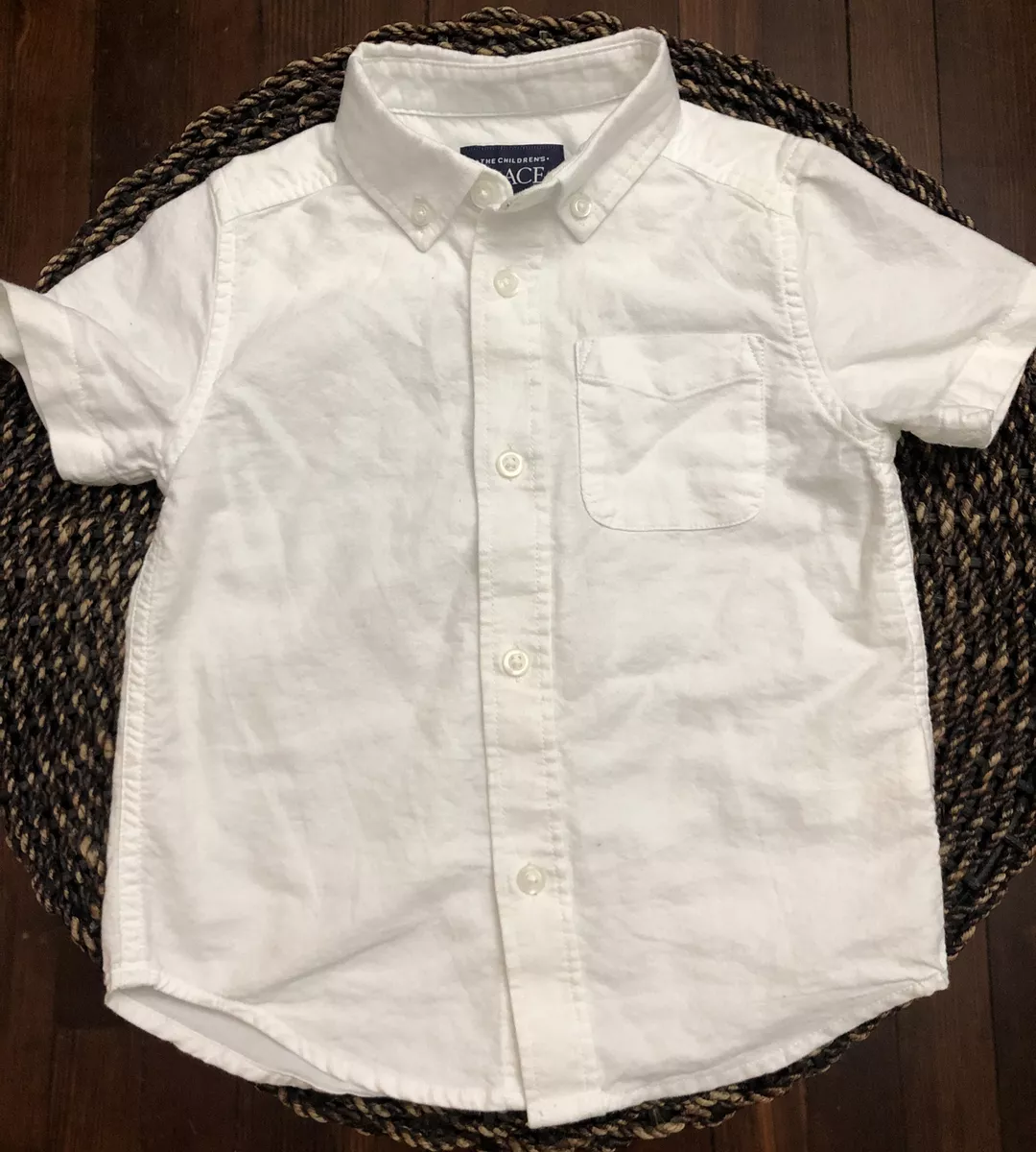 3t white dress clearance shirt