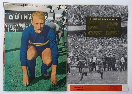 1969-70 Boca Juniors Lot of 4 Posters Sheets Vintage Futbol Argentino Frameable - Picture 9 of 11