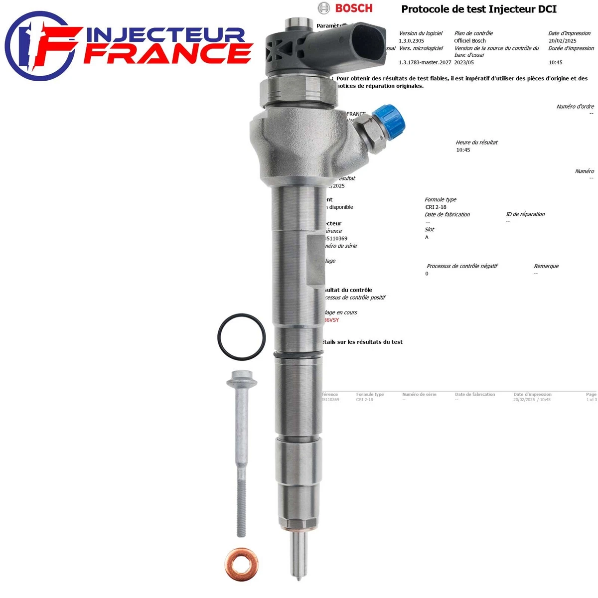 Injecteur Lucas Neuf 5641892 - Remplace DN0SD193 Et Références Bosch