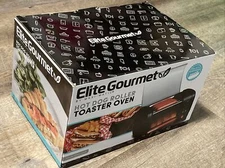 Elite Gourmet EHD-051B Hot Dog Toaster Oven, 30-Min Timer, Stainless Steel Heat