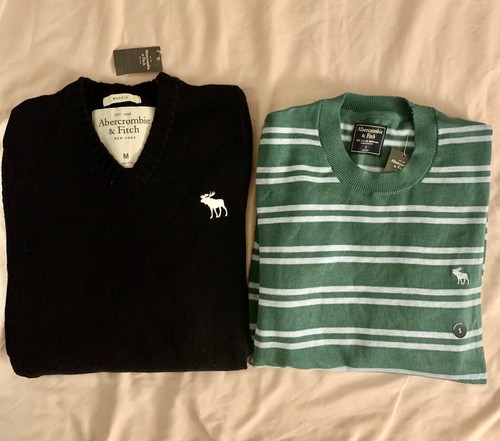 NWT Abercrombie \u0026 Fitch Men Sweater M S 