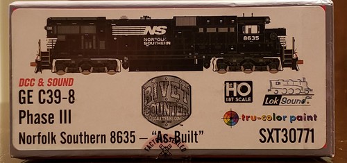 Scaletrains HO C39-8 Norfolk Southern #8635 "as built" DCC/Sound SXT30771 - Picture 10 of 10