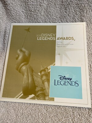 Rare 2011 OFFICIALDISNEY LEGENDS AWARDS PROGRAM excellent condition lots of pics