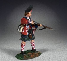 BRITAINS AMERICAN REVOLUTIONARY WAR 16057 BRITISH 42ND HIGHLAND REGT ALERT