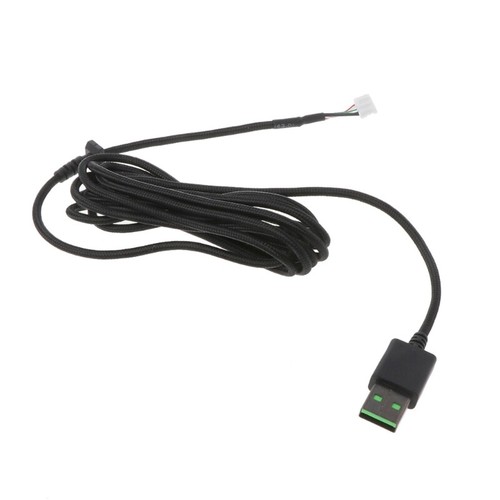 New USB Mouse Cable/ Line/ Wire for Micro soft and More Mice DeathAdder - Afbeelding 4 van 7