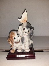 GIUSEPPE ARMANI - Statua coppia cagnolini