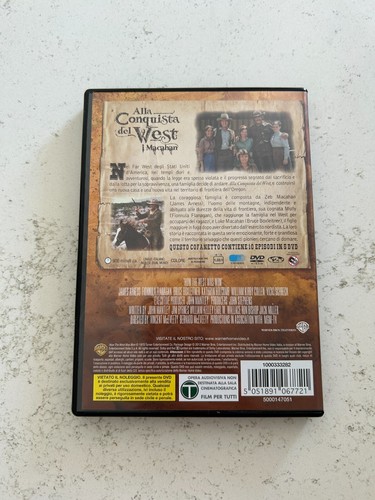 ALLA CONQUISTA DEL WEST I MACAHAN SERIE COMPLETA 15 DVD OTTIME CONDIZIONI - Foto 11 di 17
