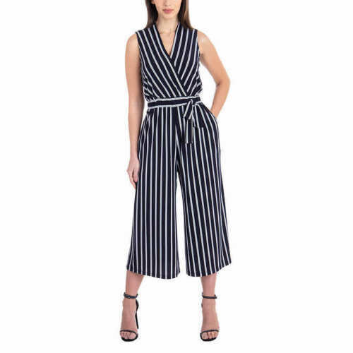 Women's SANDRA DARREN Capri Jumpsuit Romper C21