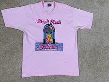 Vintage Best Fruit Of The Loom T-Shirt Mens Large Made in USA Single Stitch Pink