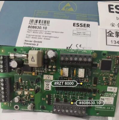 1PC ESSER RZT8000 808630.10 four input two output module  FedEx or DHL or UPS