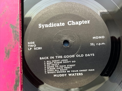MUDDY WATERS - BACK IN THE EARLY DAYS VOL 1 & 2 - 2 LP S.C. 001/2 Vinyl - Picture 5 of 9