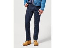 Wrangler Texas Stretch Trouser Chino for Men 112356791 in Dark Navy, Waist 38-44