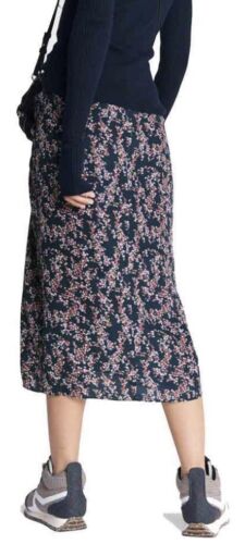 Rag & Bone NWT Amber Silk Floral Midi Skirt Size 0 - Picture 2 of 12