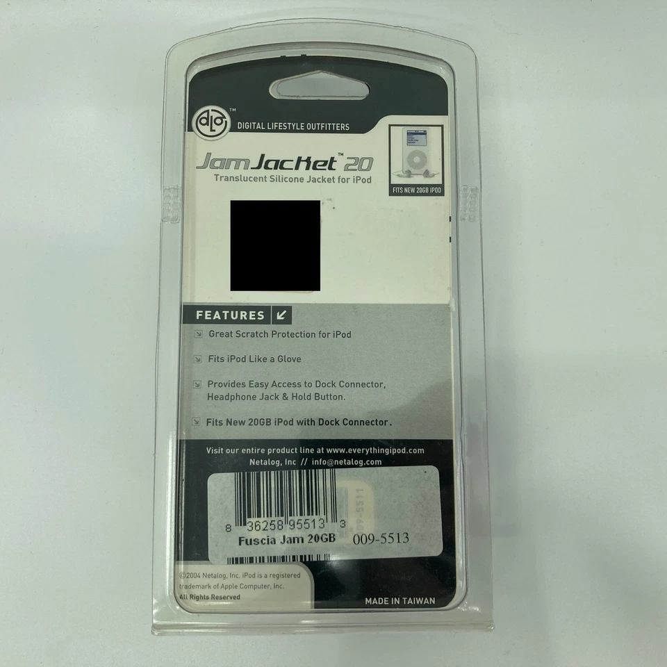 Chaqueta DLO Jam para iPod 20 GB - púrpura Foto 2 de 2