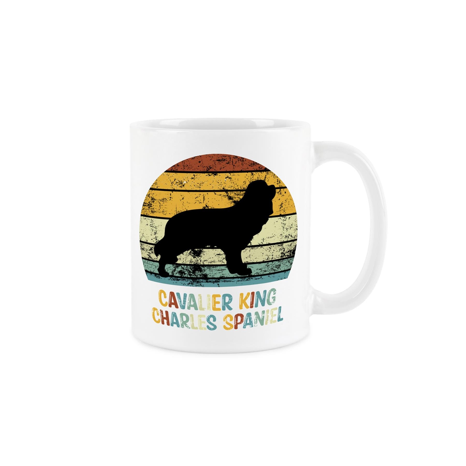 Sunrise Cavalier King Charles Spaniel Mug - Ceramic Tea/Coffee Cup Dog Gift
