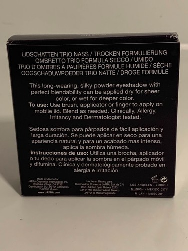 Jafra Powder Eyeshadow Trio Midnight Allure (Dark Enchantment) - 第 4/4 張圖片