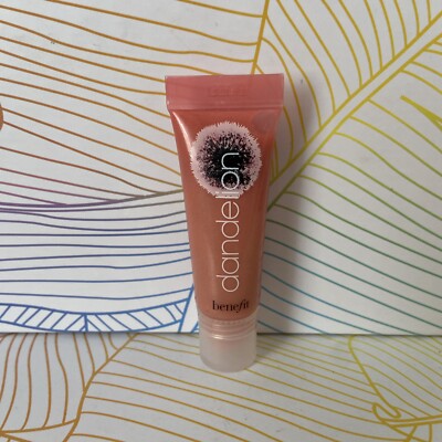 Benefit DANDELION Ultra Plush Lipgloss 6,5 ml Reisegröße Brandneu