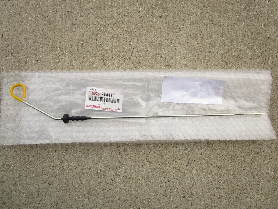 81 - 90 TOYOTA LAND CRUISER FJ60 BJ60 MEDIDOR DE NÍVEL DE ÓLEO DO MOTOR VARETA FABRICANTE DE EQUIPAMENTO ORIGINAL NOVO - Imagem 2 de 2