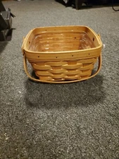 1999 Longaberger Basket Handwoven Dresden, Ohio USA