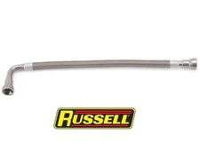 Russell 651120 Braided Stainless Hose 04 LS1 GTO Steel Braided Fuel Line 3/8"