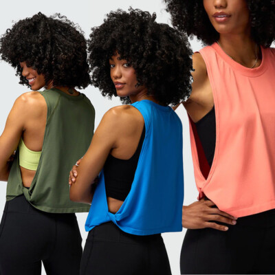 Women's Sexy Workout Tank Tops Loose Yoga Clothes Athletic Gym Shirts Crop Tops | eBay Women's Sexy Workout Tank Tops Loose Yoga Clothes Athletic Gym Shirts Crop Tops | eBay