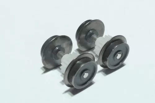 E2582 Roco 1x 2x Radsatz für DB 290 V90 23254 23255 23256 24260 etc