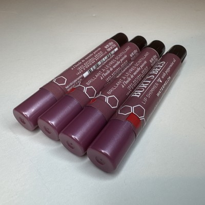 Burt's Bees Lip Shimmer In Watermelon – 4er Pack, 2.7 Ml Pro Tube, Natürlich Glänzende Lippenpflege