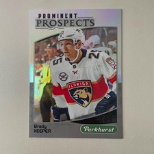 2019 Parkhurst Hockey #PP-16 Brady Keeper RC Prominent Prospects