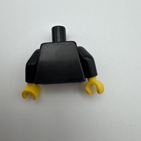 LEGO Castle Black Falcons Minifig Torso Black Silver Breastplate Armor 6059 D714