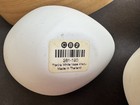 (Set/3) CB2 Crate & Barrel White "Piedra" Pebble Shaped Vases in Matte Ceramic — photo 10