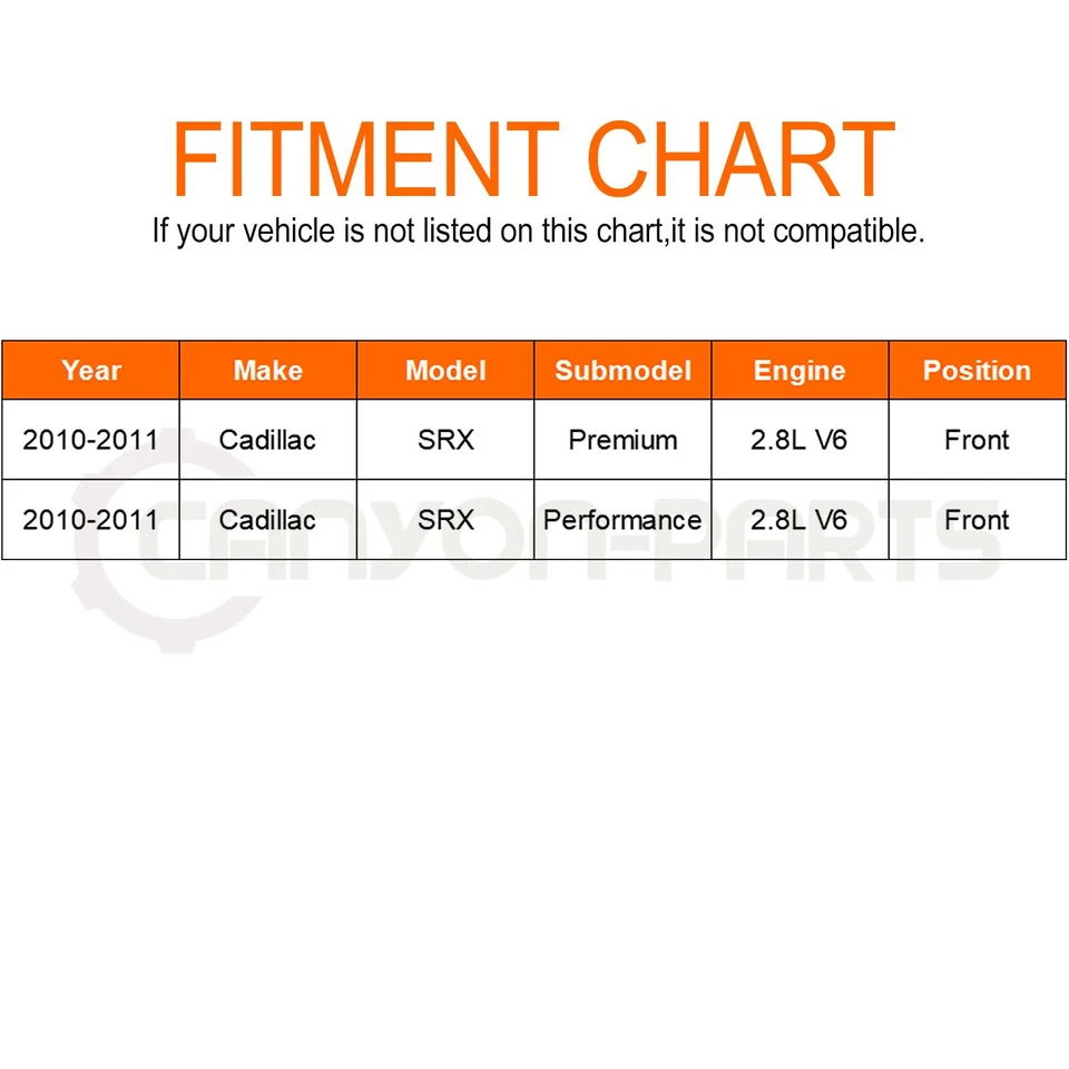 Conjunto de eje CV delantero izquierdo/derecho para Cadillac SRX 2010 2011 2,8 L turbo Foto 2 de 4