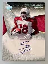 2007 Exquisite Steve Breaston RC #100 GOLD AUTO /60 Rare SP Autograph Rookie