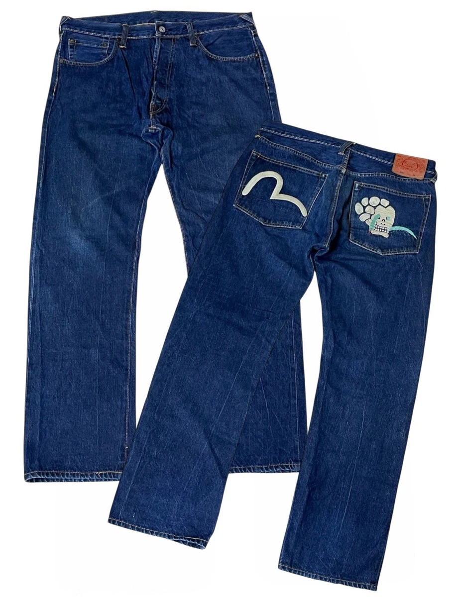 EVISU Denim Jeans Men's 35 Size for sale | eBay