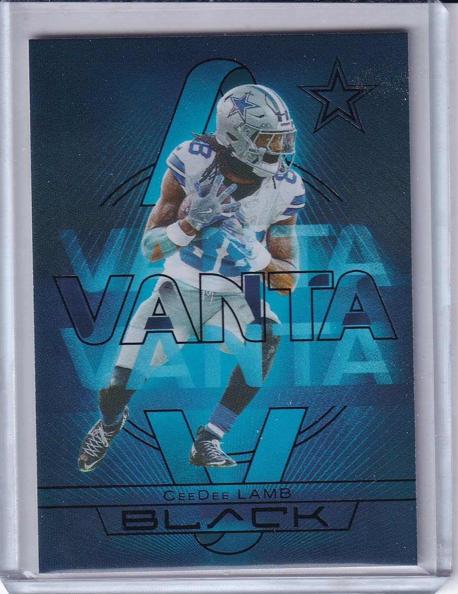 Dallas Cowboys CeeDee Lamb 2025 panini Black Vanta #7