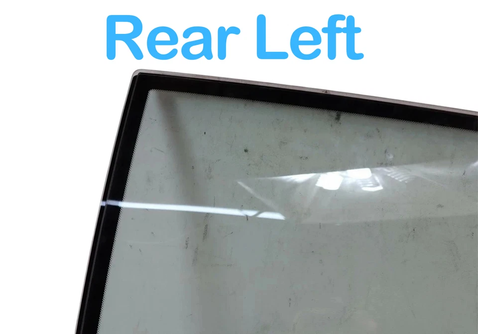 92-99 Mercedes W140 600SEL S500 Puerta Trasera Izquierda Lado del Conductor Ventana Auto Vidrio Fabricante Original Foto 3 de 4