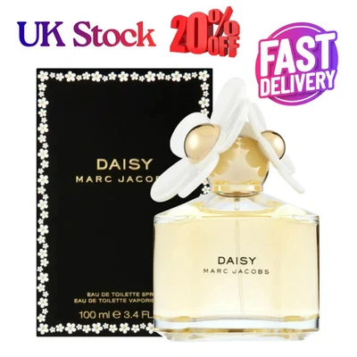 MARC JACOBS Marc Jacob Daisy Eau De Toilette Spray For Her 100ml - Brand New & Free Delivery