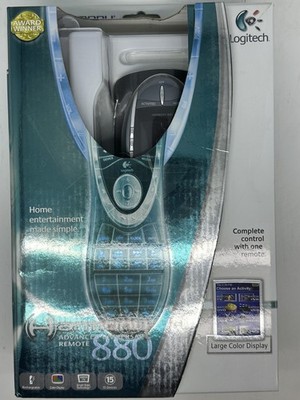 Logitech Harmony 880 Advanced Universal Remote Control - Black (966187-0403)