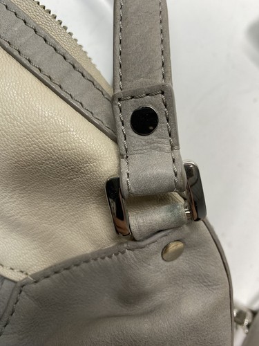 Botkier Womens Gray Leather Shoulder Bag - Picture 8 of 9