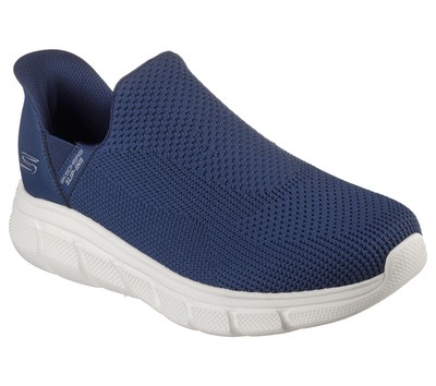 Skechers Slipper für Männer Bobs Sport B Flex Widerstandsfähig IN Marine Blau,