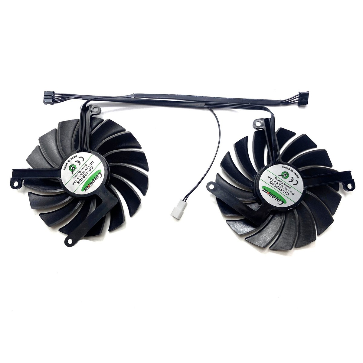 Cooling Fan For INNO3D RTX3060ti 3080 TWIN X2 OCBlack Gold Extreme