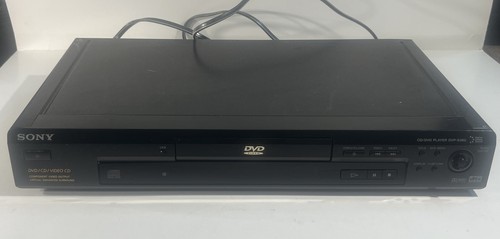 Sony DVP-S360 CD / DVD Player Digital Cinema Sound No Remote - Tested Working