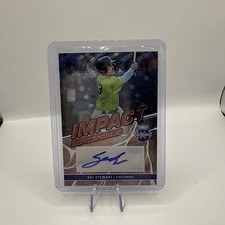 2023 Sal Stewart Elite Extra Edition Impact Impressions Auto Card #II-SST Reds