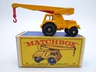 VINTAGE MATCHBOX LESNEY No.11c JUMBO CRANE TRUCK IN ORIGINAL BOX 1965