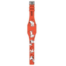Peanuts Silicone Digital Watch, Snoopy (Red)