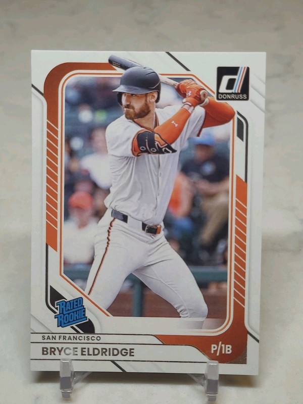 2026 Panini Donruss- Bryce Eldridge (RC) Rated Rookie #46 GIANTS